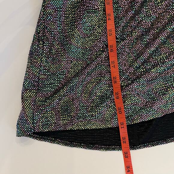 Show Me Your Mumu Kimora Mini Dress XS Iridescent Sparkle Shimmer Holiday NYE - Picture 14 of 14